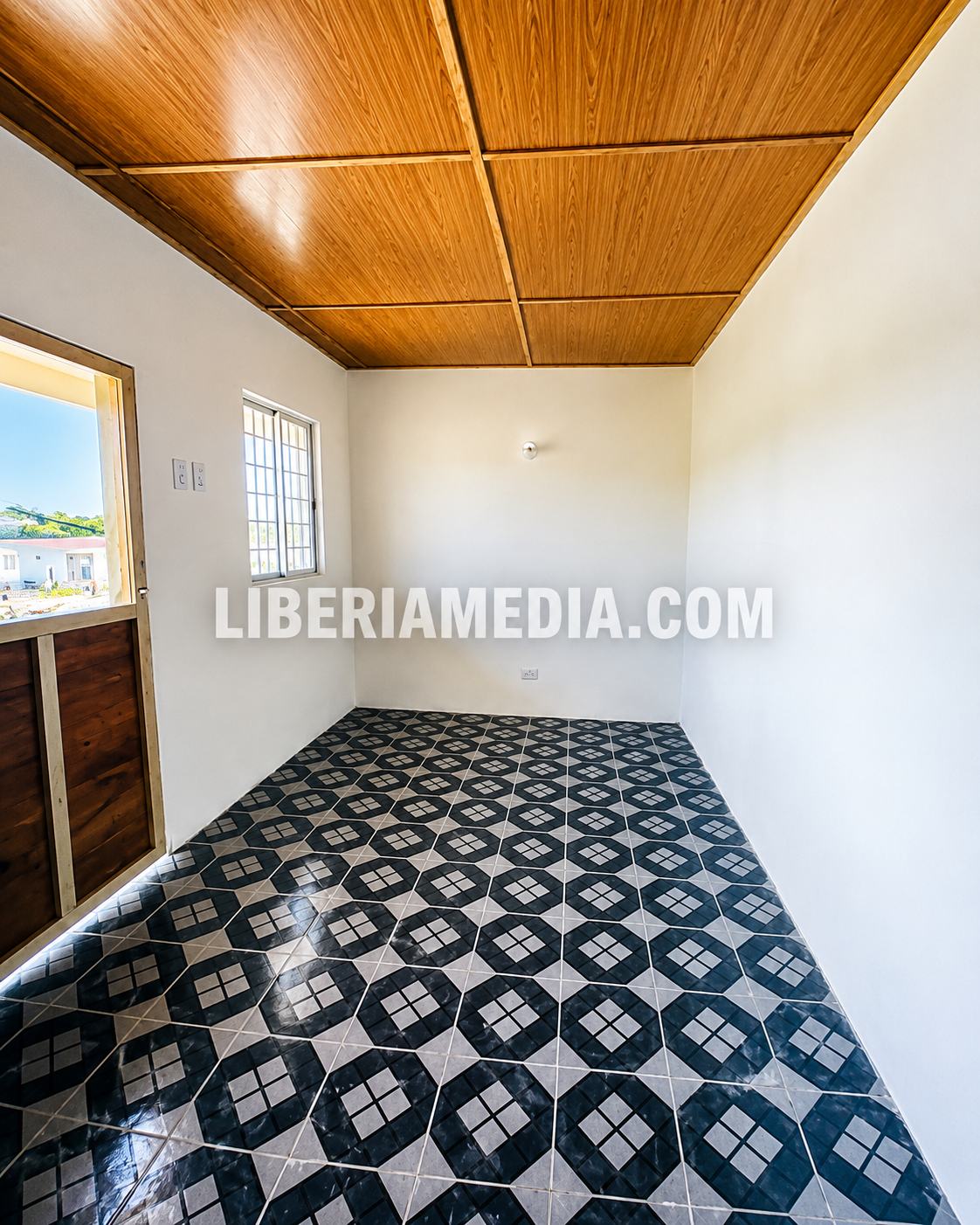 Affordable Housing in Monrovia living room apartment Liberia