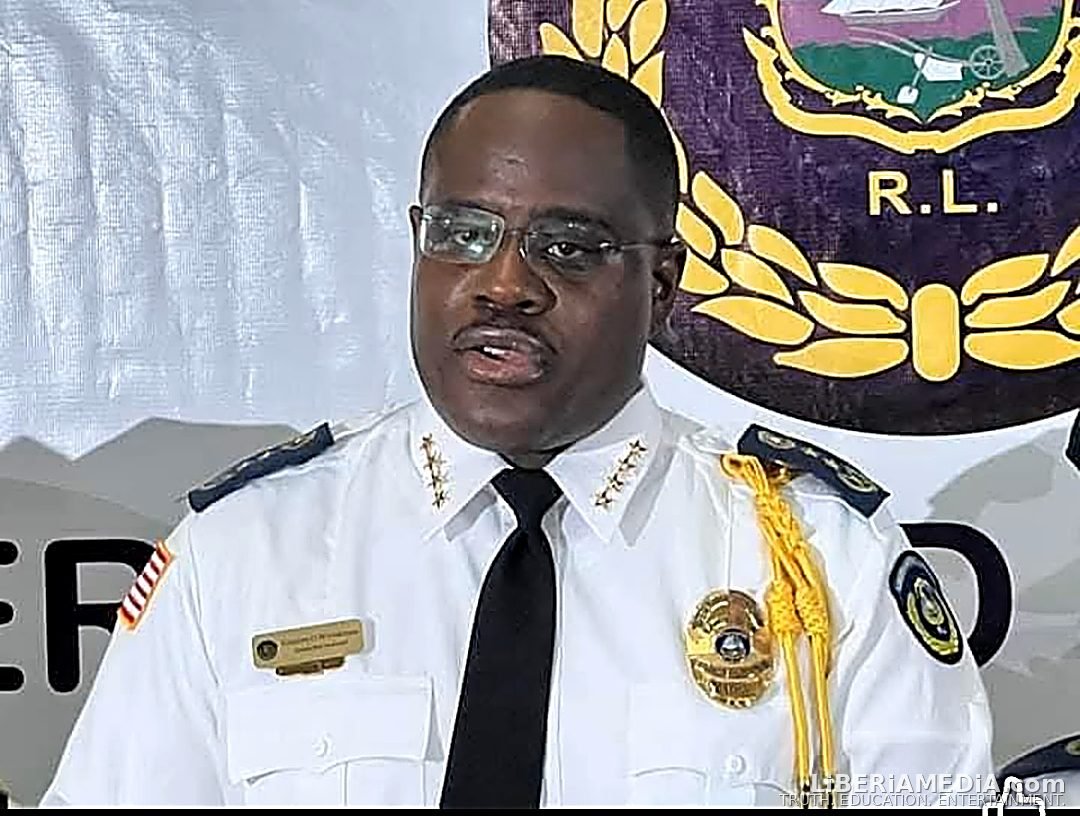 Liberia Police Inspector General Gregory Coleman